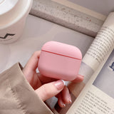Private Custom Case for Apple Airpods 1 2 3  Pro DIY Matte Colorful Glitter Macaron Soft TPU Cover Name Logo Text Customized
